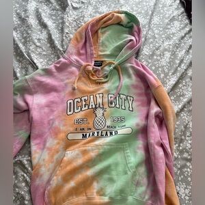 Ocean City Tie-Dye Hoodie